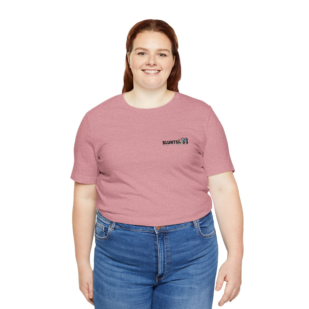 Bluntie 24 Minimal Logo Tee — Casual Graphic T-Shirt