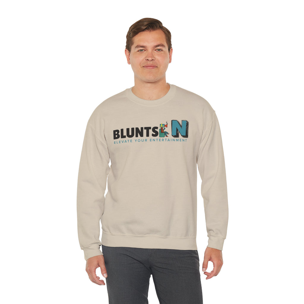 Blunts N' "Elevate Your Entertainment" Crewneck Sweatshirt