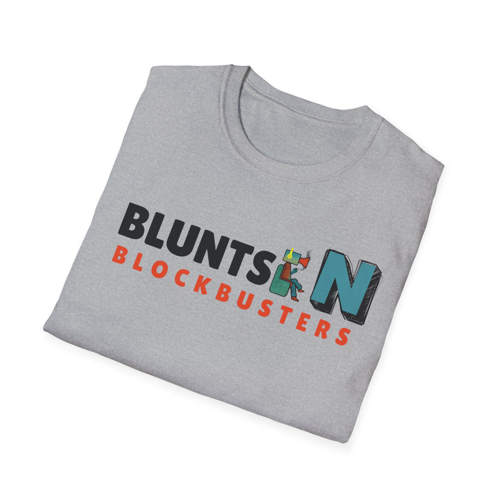 T-Shirt — "Blunts & Blockbusters" Graphic Tee