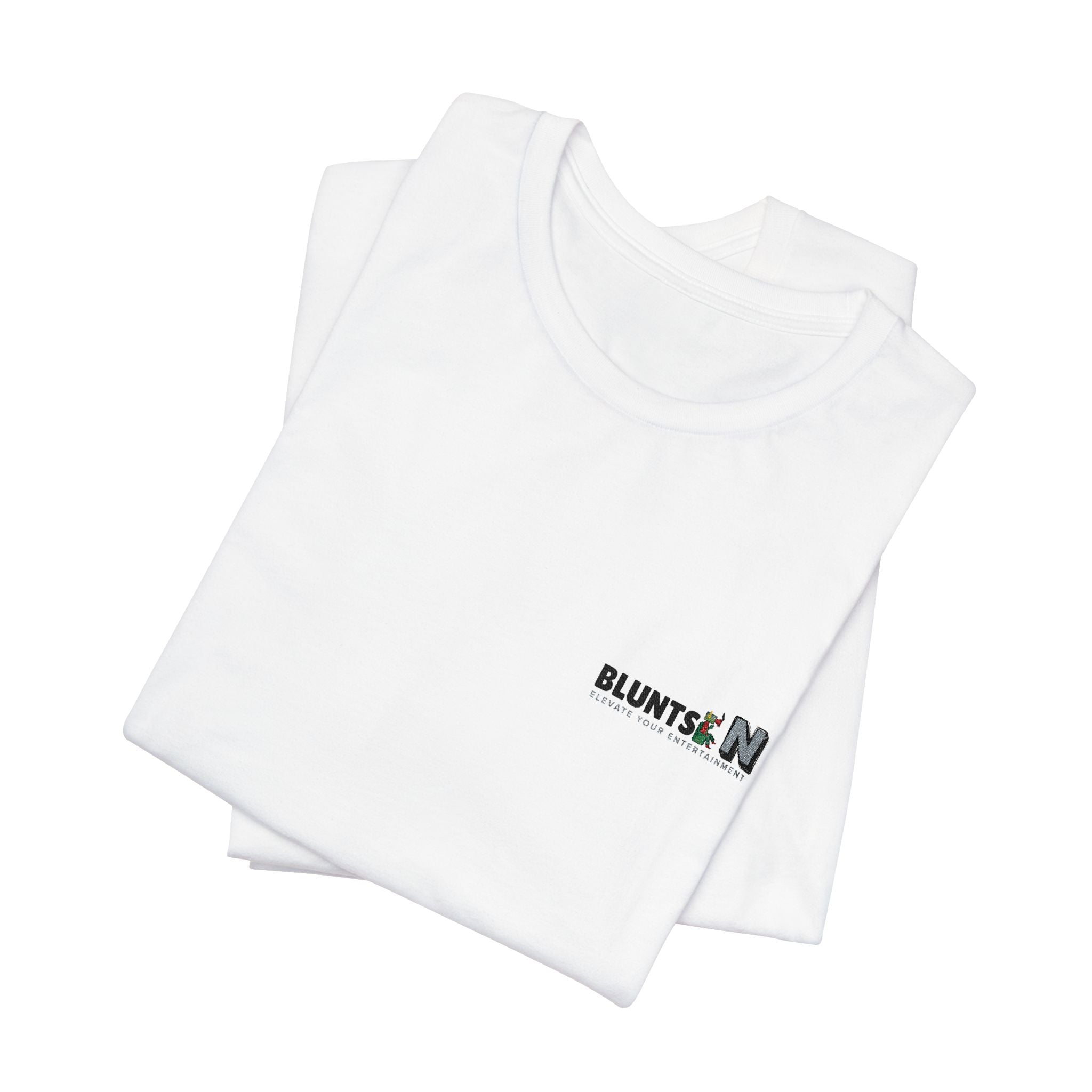 Bluntie 24 Minimal Logo Tee — Casual Graphic T-Shirt