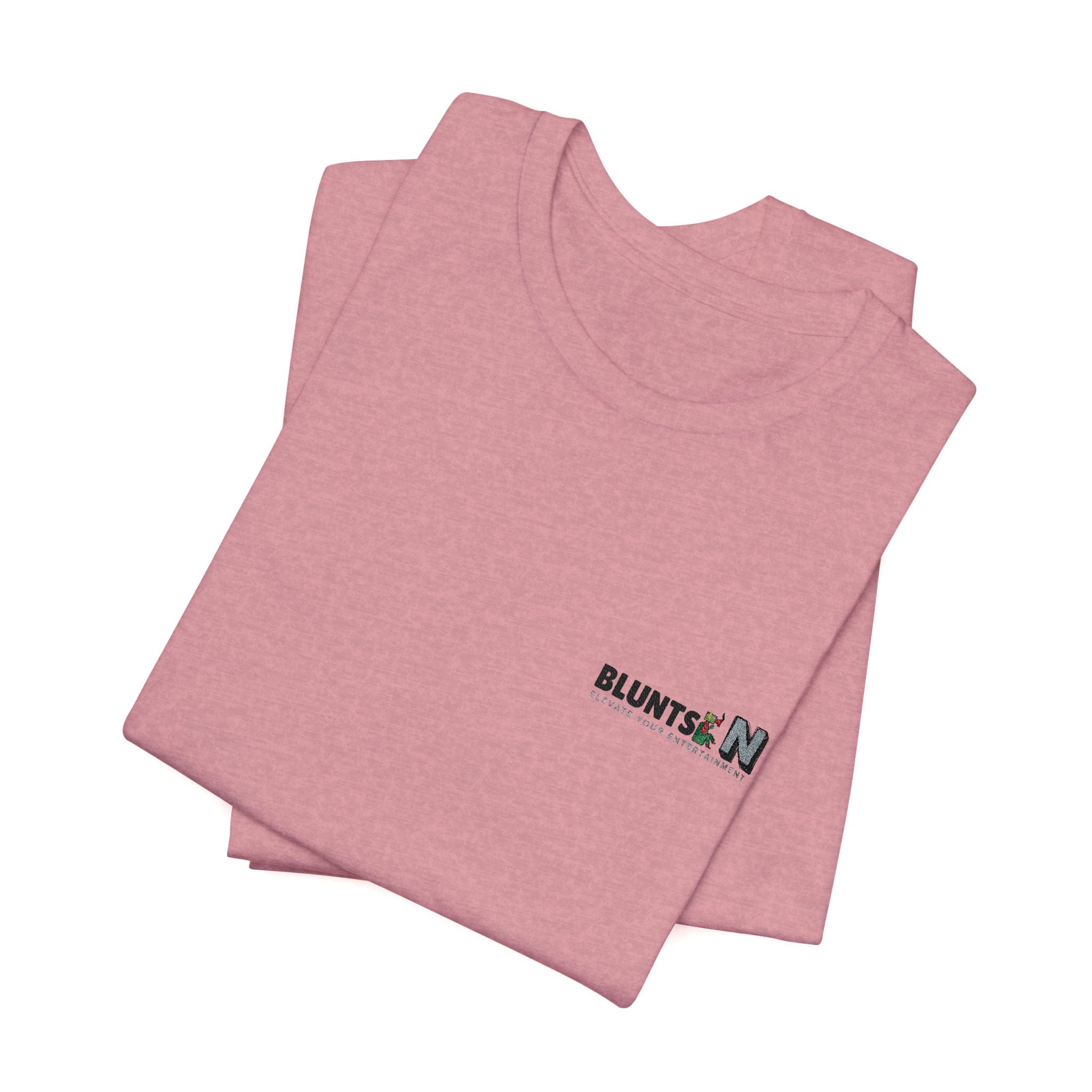 Bluntie 24 Minimal Logo Tee — Casual Graphic T-Shirt