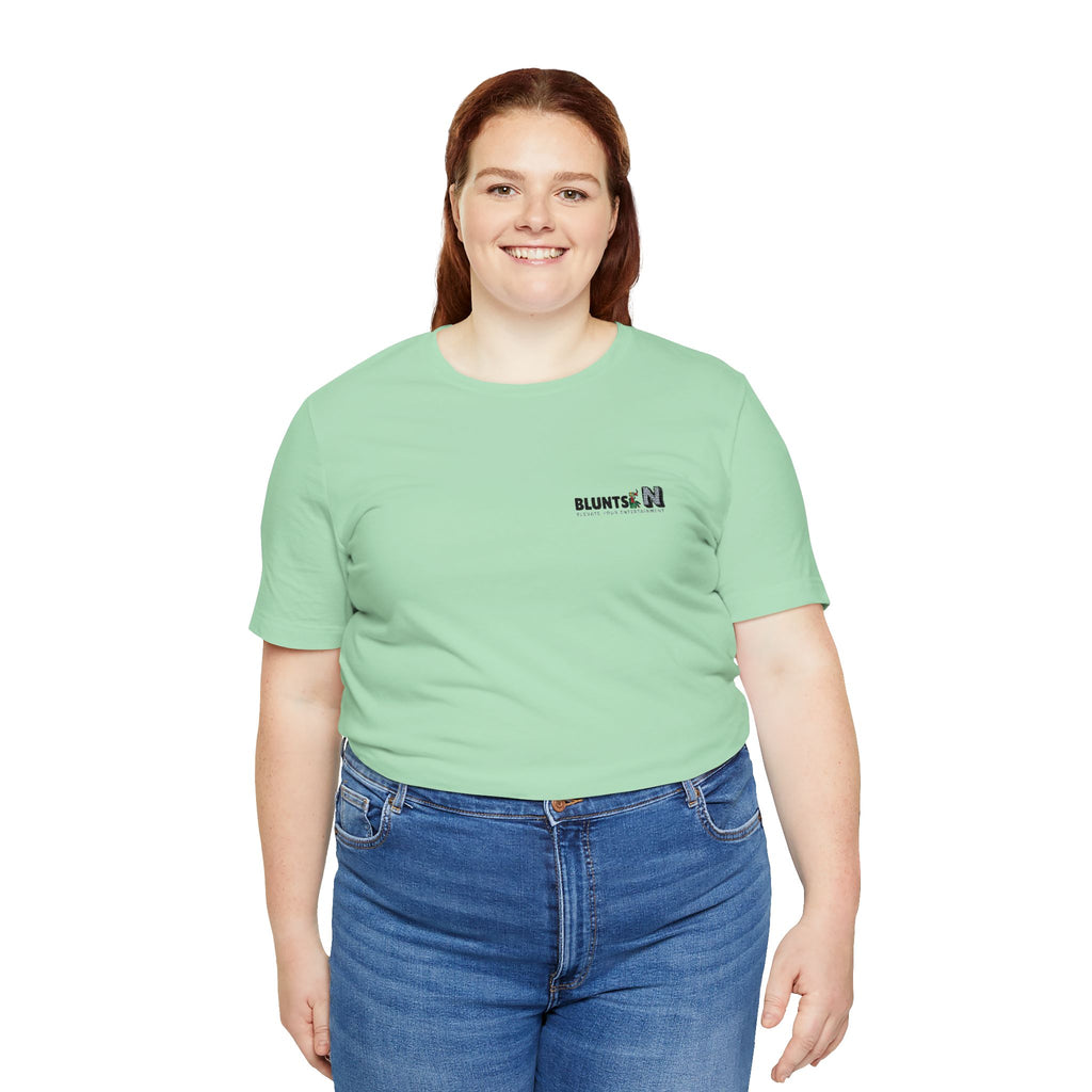 Bluntie 24 Minimal Logo Tee — Casual Graphic T-Shirt