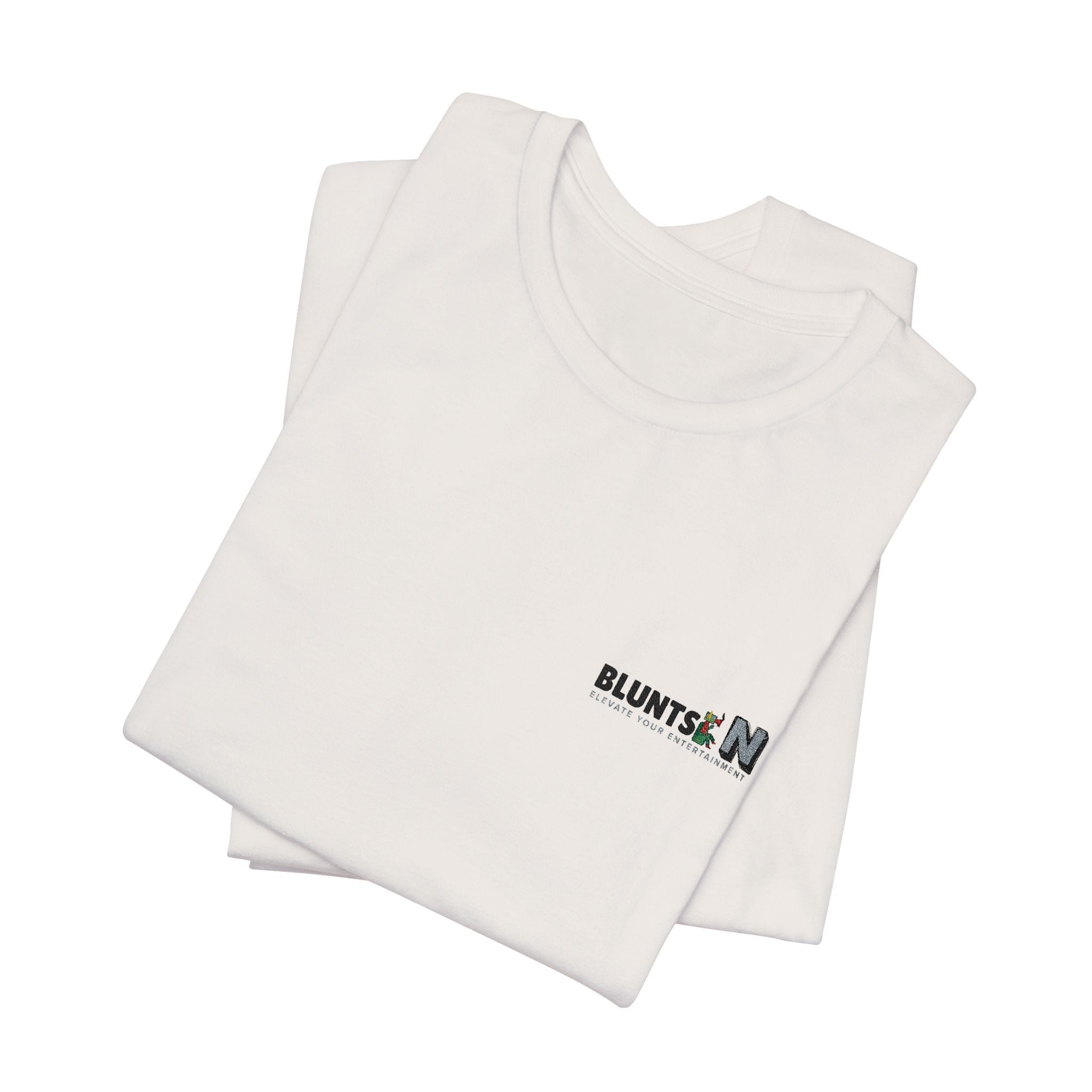 Bluntie 24 Minimal Logo Tee — Casual Graphic T-Shirt