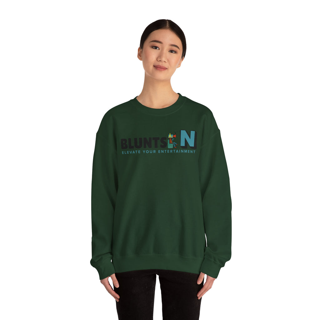 Blunts N' "Elevate Your Entertainment" Crewneck Sweatshirt