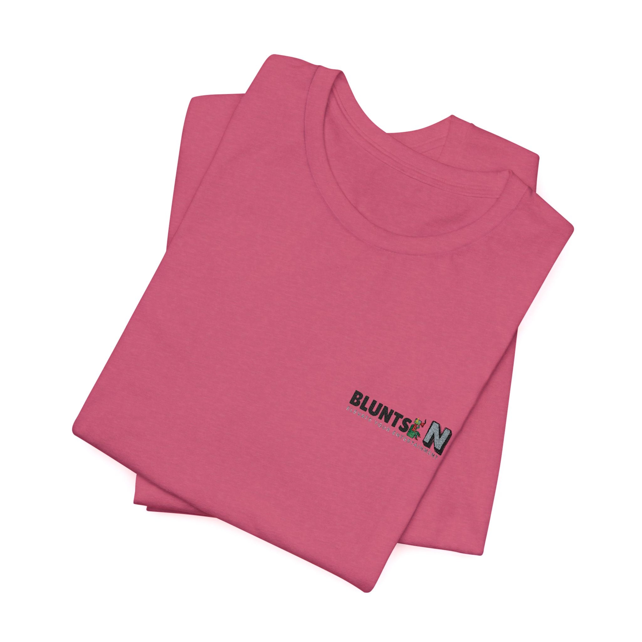 Bluntie 24 Minimal Logo Tee — Casual Graphic T-Shirt