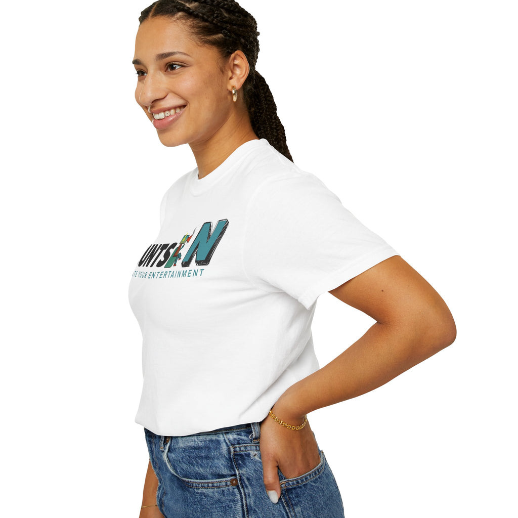 Blunts N' Logo T-Shirt — "Elevate Your Entertainment" Cotton Tee