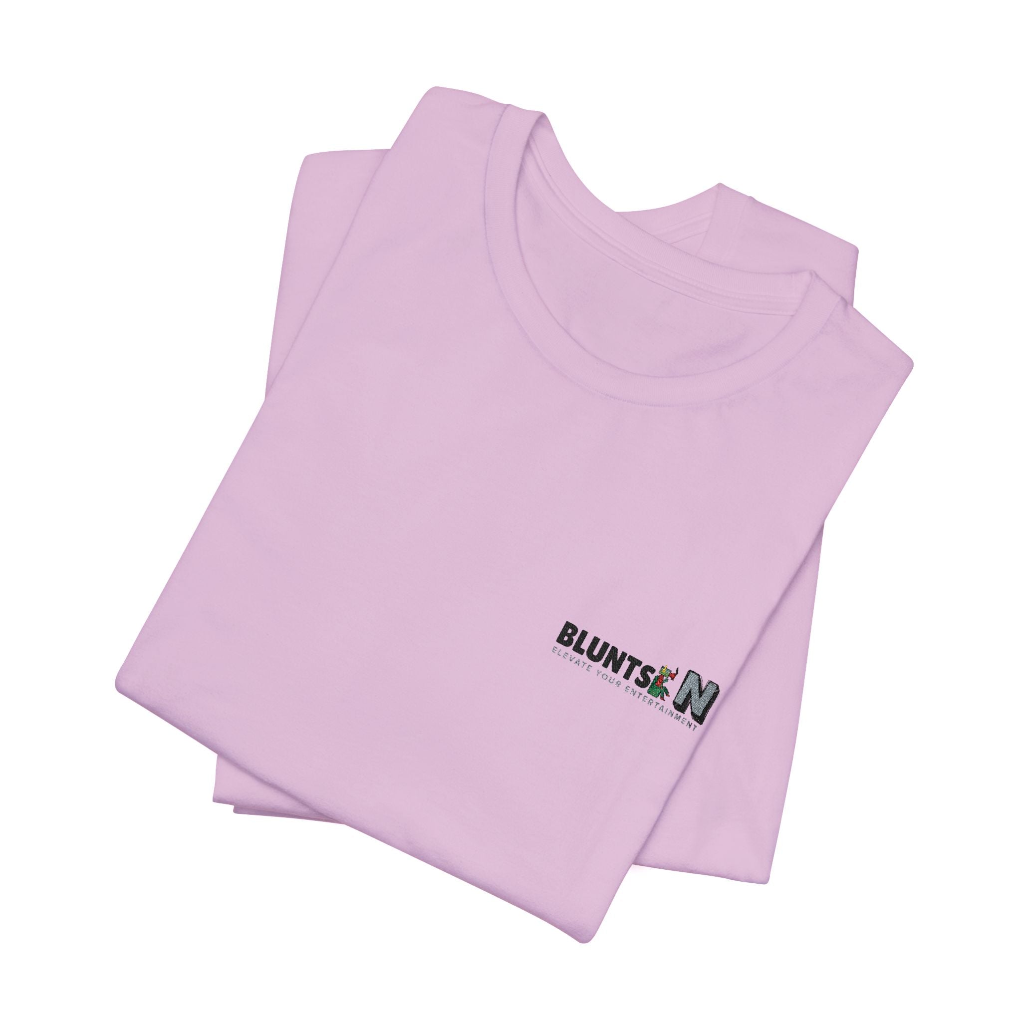 Bluntie 24 Minimal Logo Tee — Casual Graphic T-Shirt