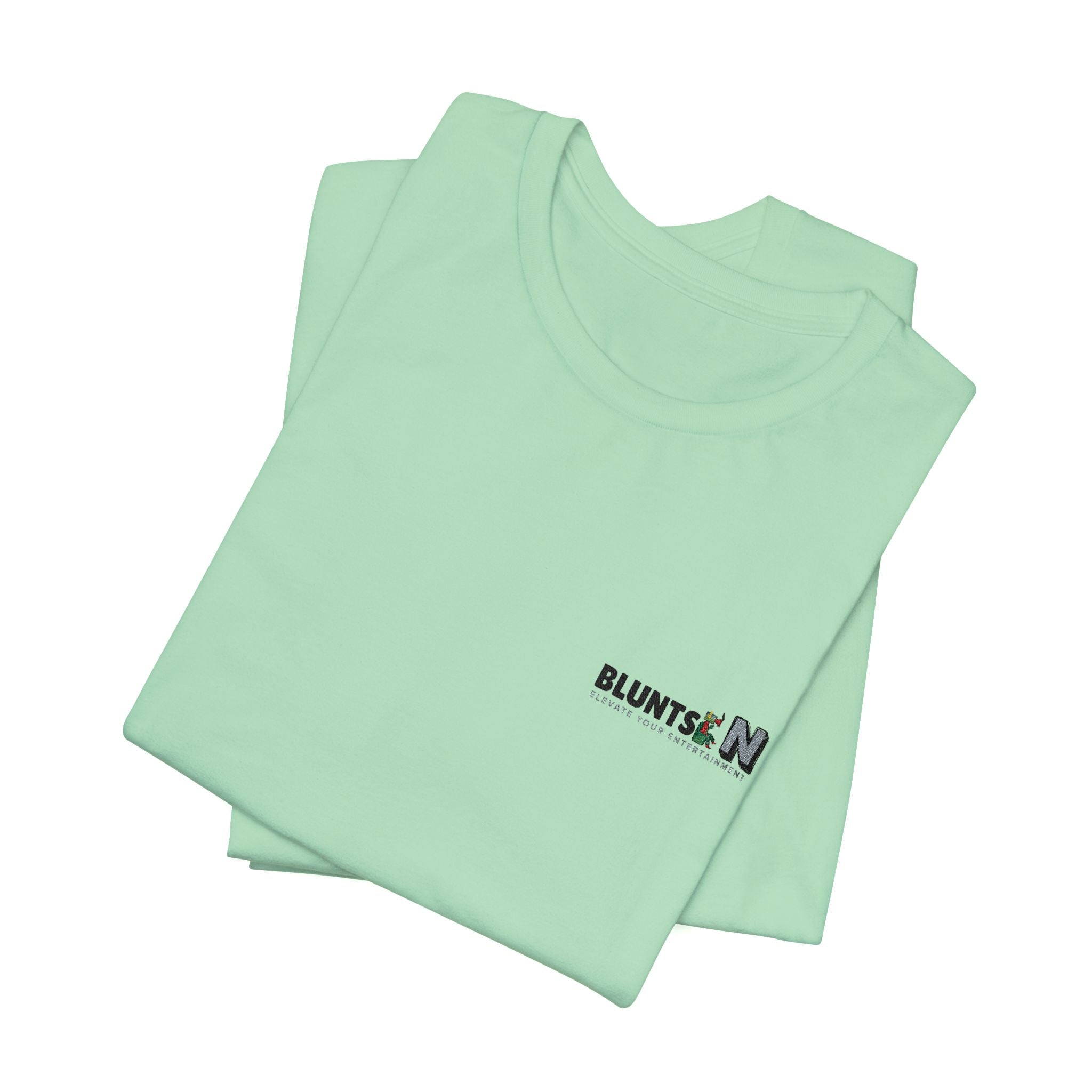 Bluntie 24 Minimal Logo Tee — Casual Graphic T-Shirt