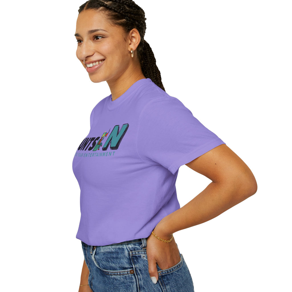 Blunts N' Logo T-Shirt — "Elevate Your Entertainment" Cotton Tee
