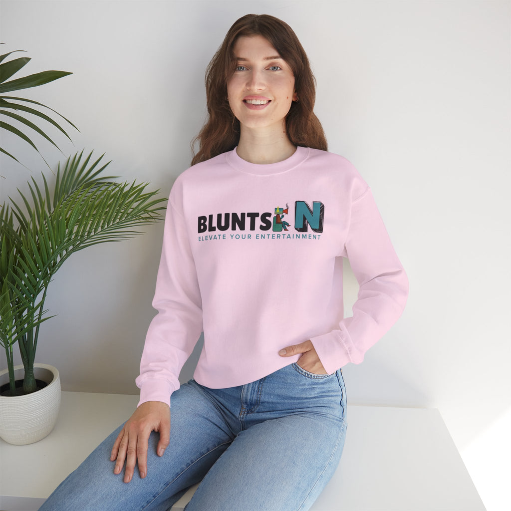 Blunts N' "Elevate Your Entertainment" Crewneck Sweatshirt