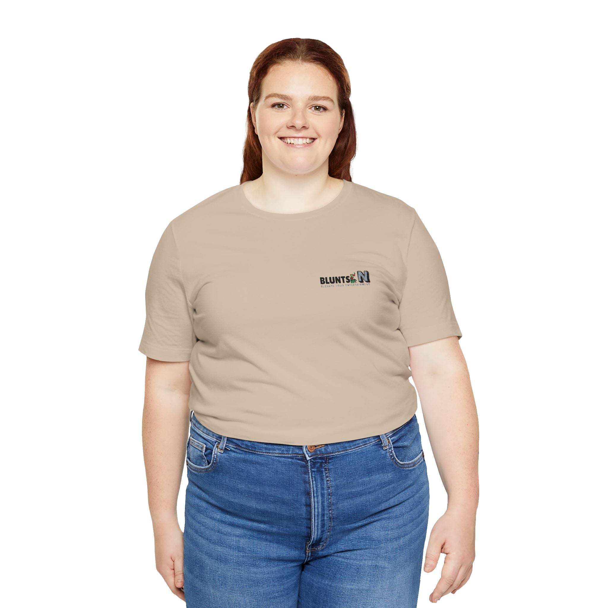 Bluntie 24 Minimal Logo Tee — Casual Graphic T-Shirt