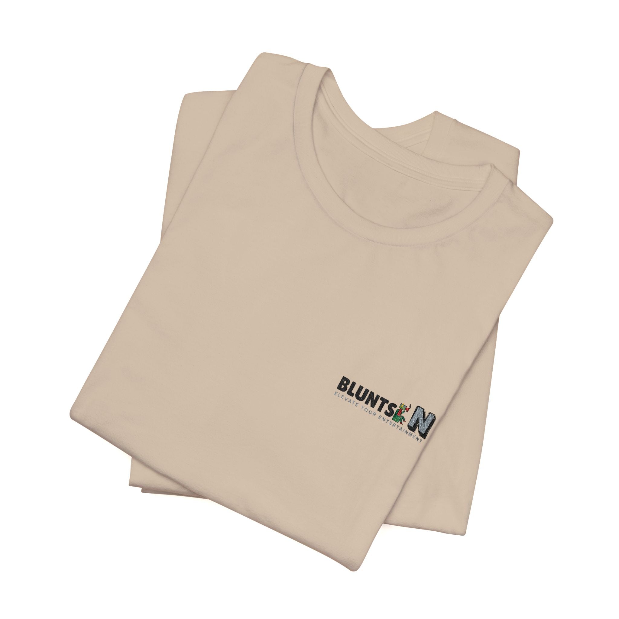 Bluntie 24 Minimal Logo Tee — Casual Graphic T-Shirt
